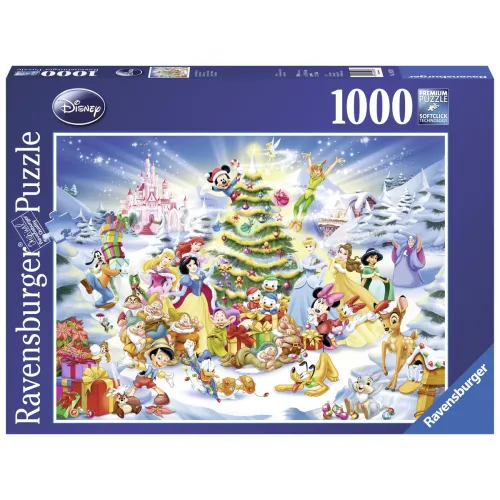 Ravensburger puzzel 1000 stukjes Kerstmis met Disney